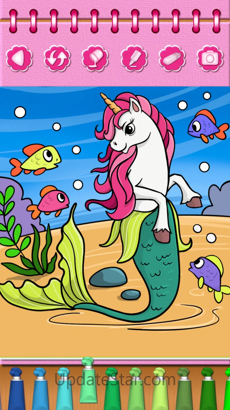 Pony Mermaid Coloring Book 2.4.0