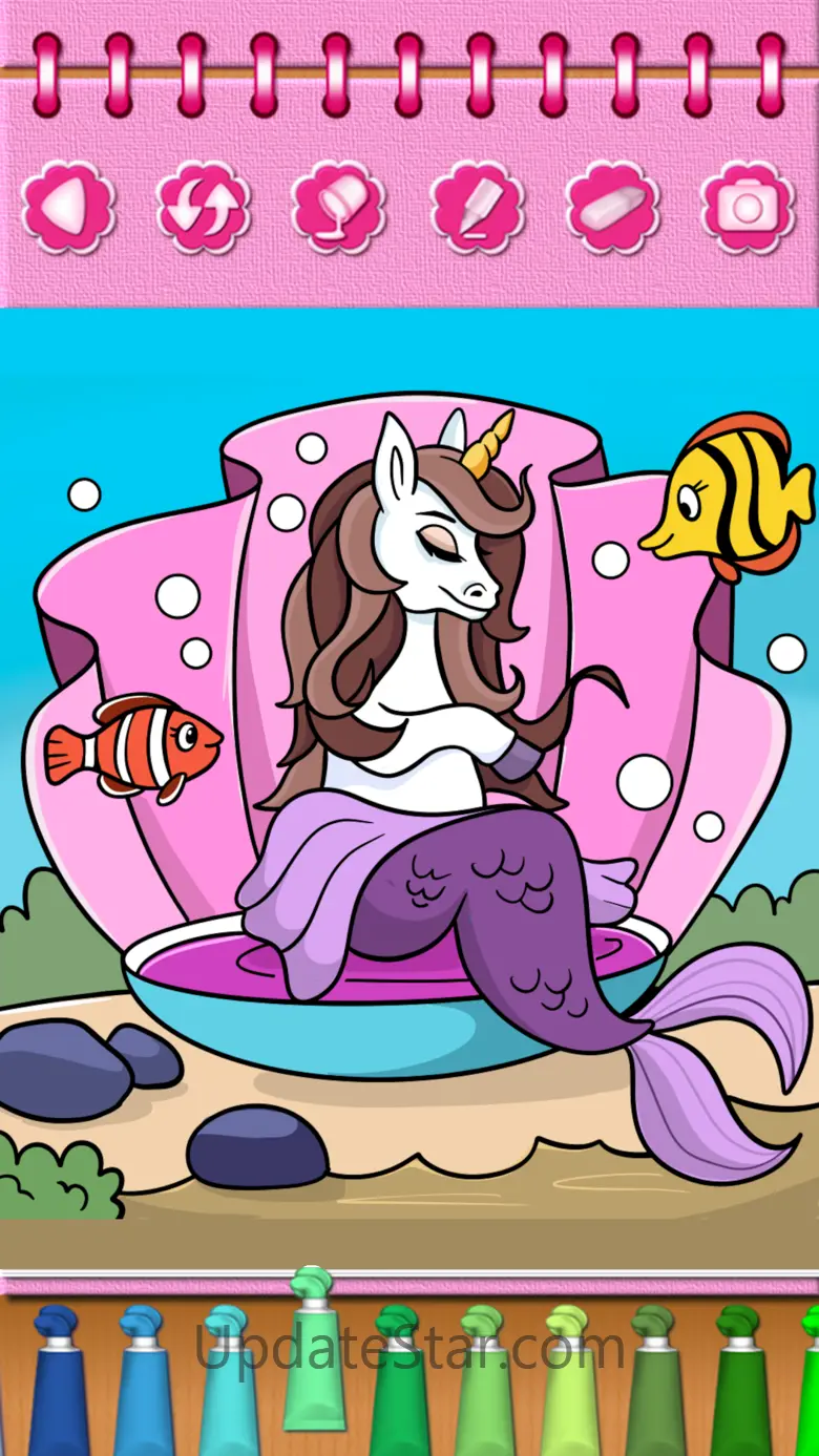 Pony Mermaid Coloring Book 2.4.0