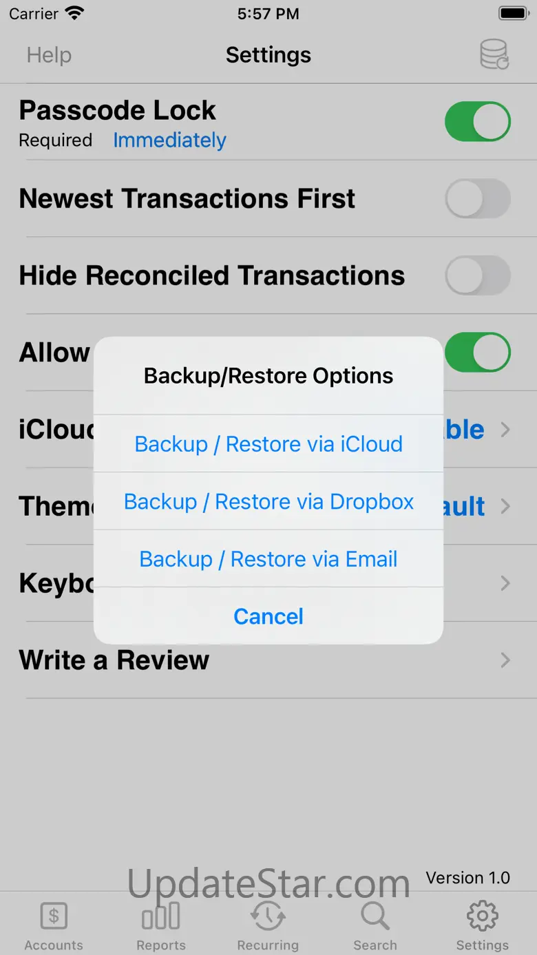 Accounts 3 Checkbook 3.11