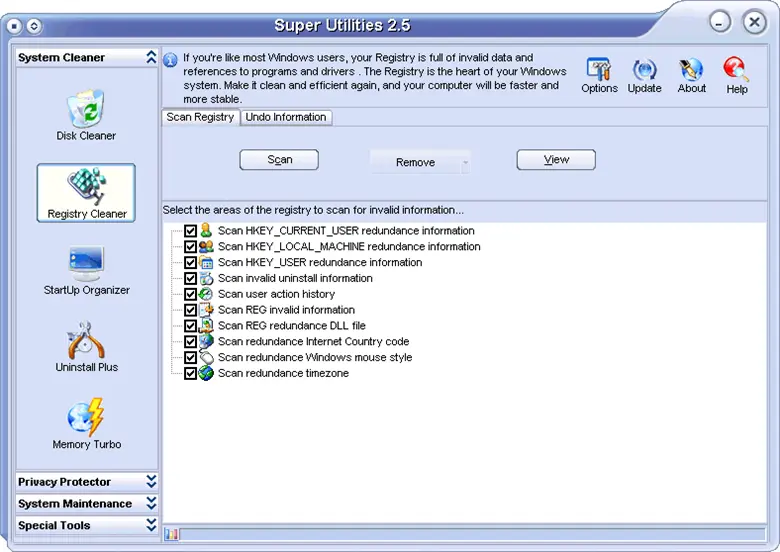 Super Utilities Vista Version 8.1