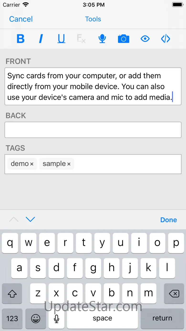 AnkiMobile Flashcards 24.07