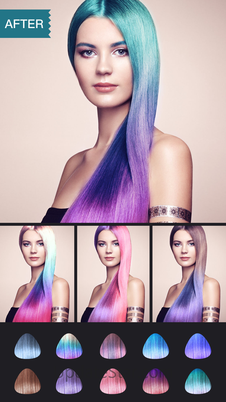 Hair Color Dye -Hairstyles Wig 2.5