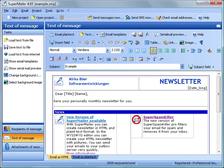SuperMailer 14.30.0.2526
