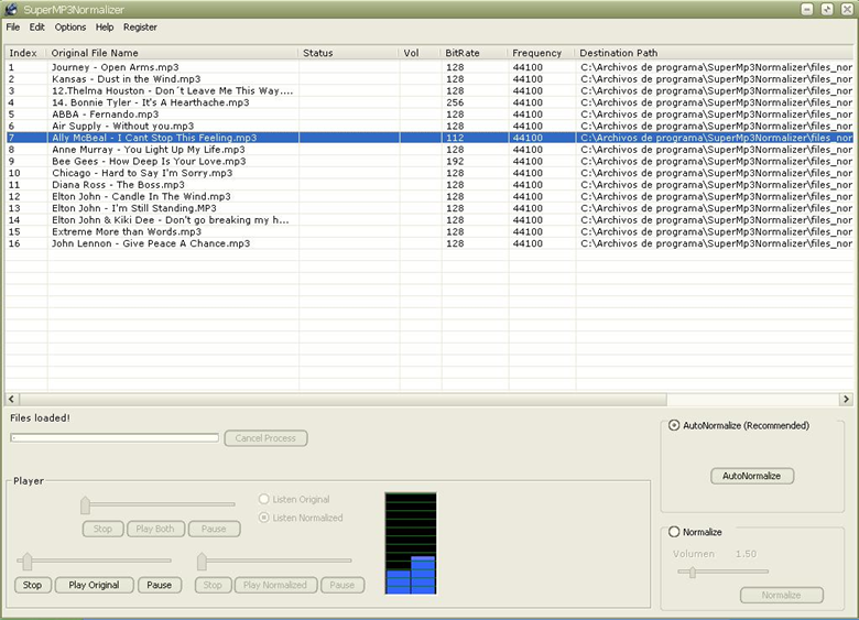 SuperMp3Normalizer 1.1