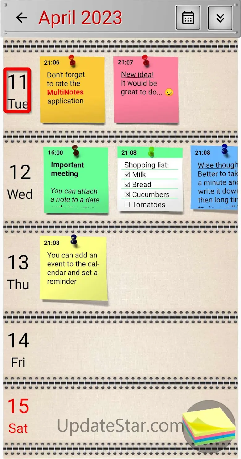 MultiNotes - Reminder Notes 3.26