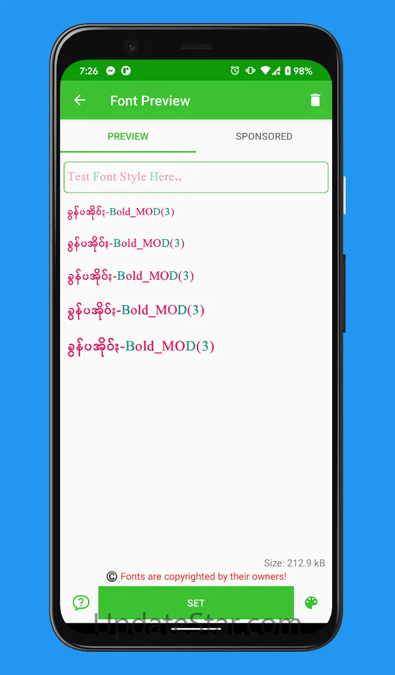zFont Tool - Android Font Tool 1.3.7