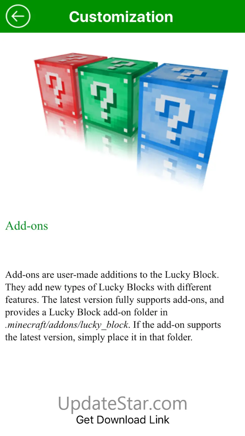 New Lucky Block Mod for Minecraft Game Free 1.0