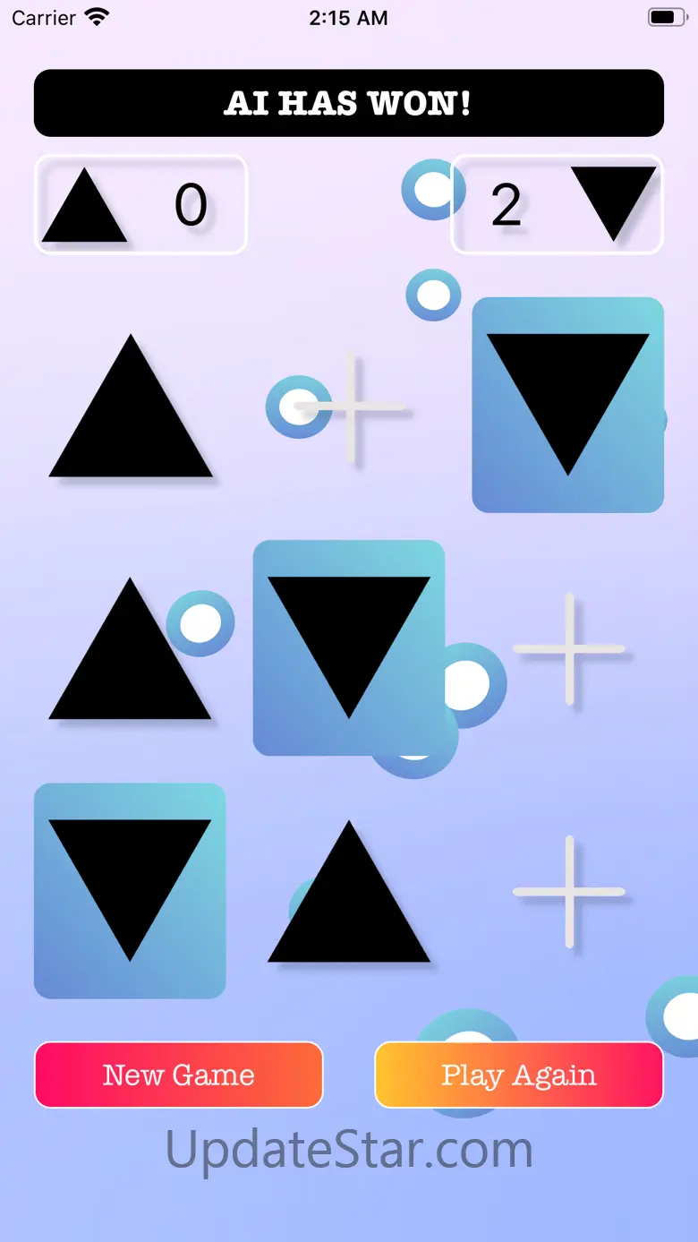 Tic Tac Toe 3-in-a-row widget 3.28