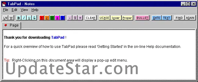 TabPad 1.51