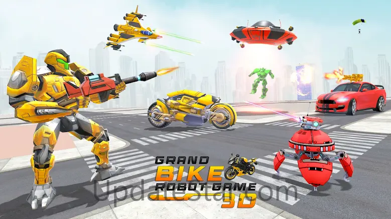 Bike Robot Shooting: War Games 1.14