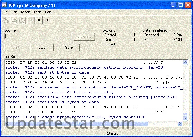 TCP Spy .NET Standard Edition 4.1