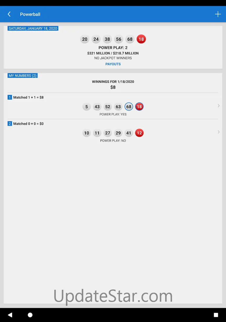 Mega Millions & Powerball 2.5.0