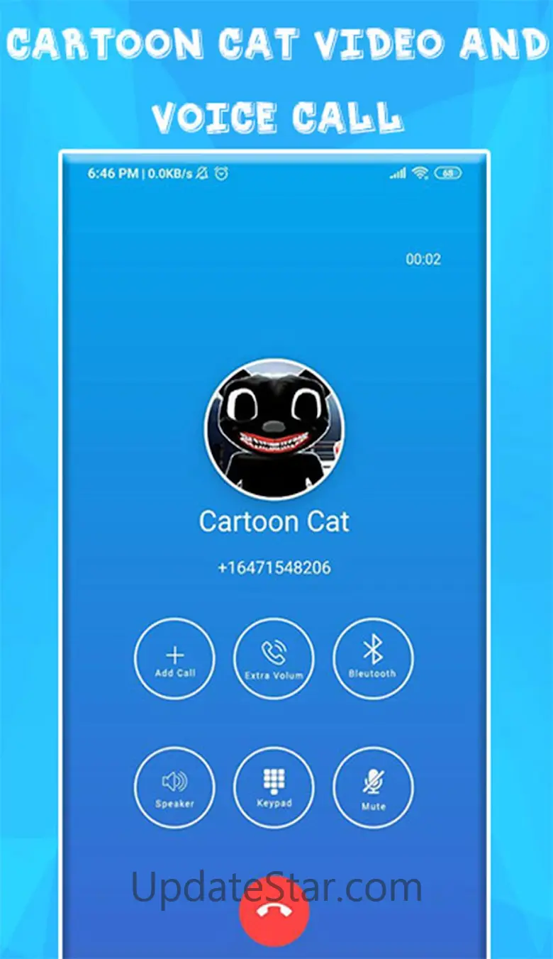 Cartoon Cat Game Fake Call 1