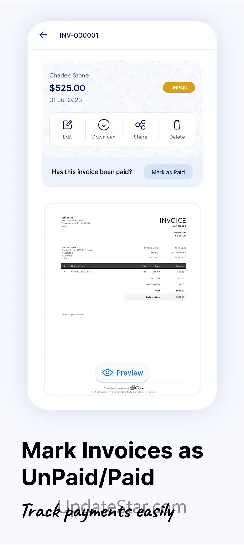 Invoice Generator - Zoho 4.0.12