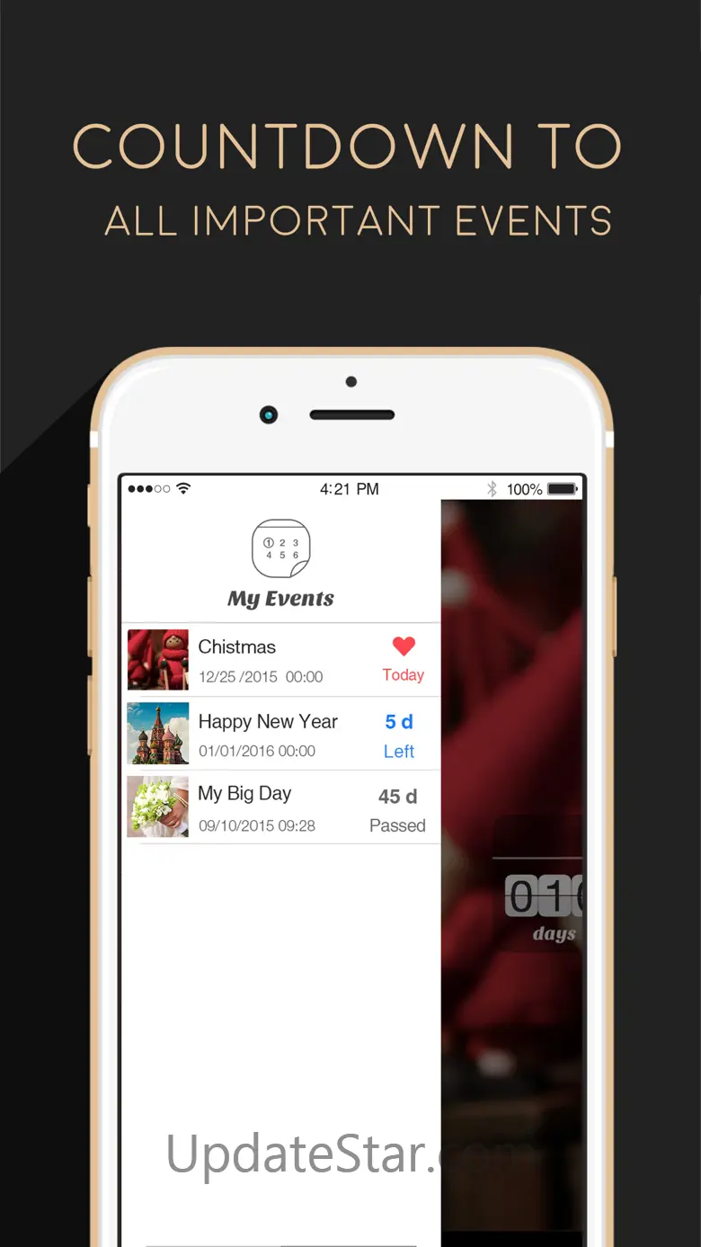 Countdown App Free (Big Day Event Timer Reminder) 3.5