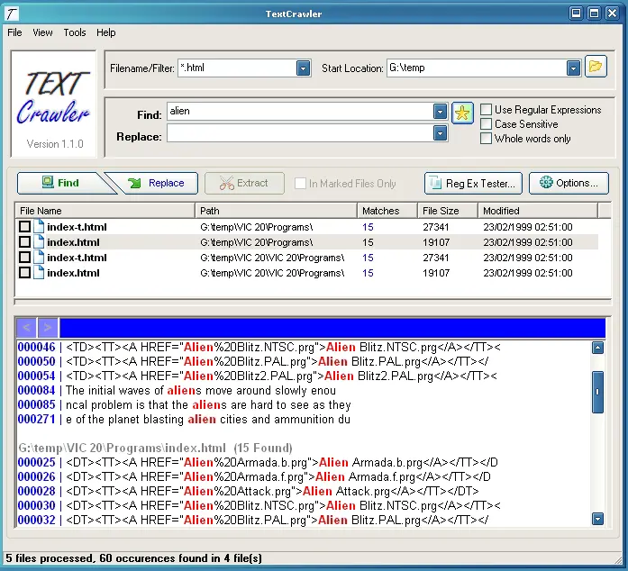 TextCrawler 2.3