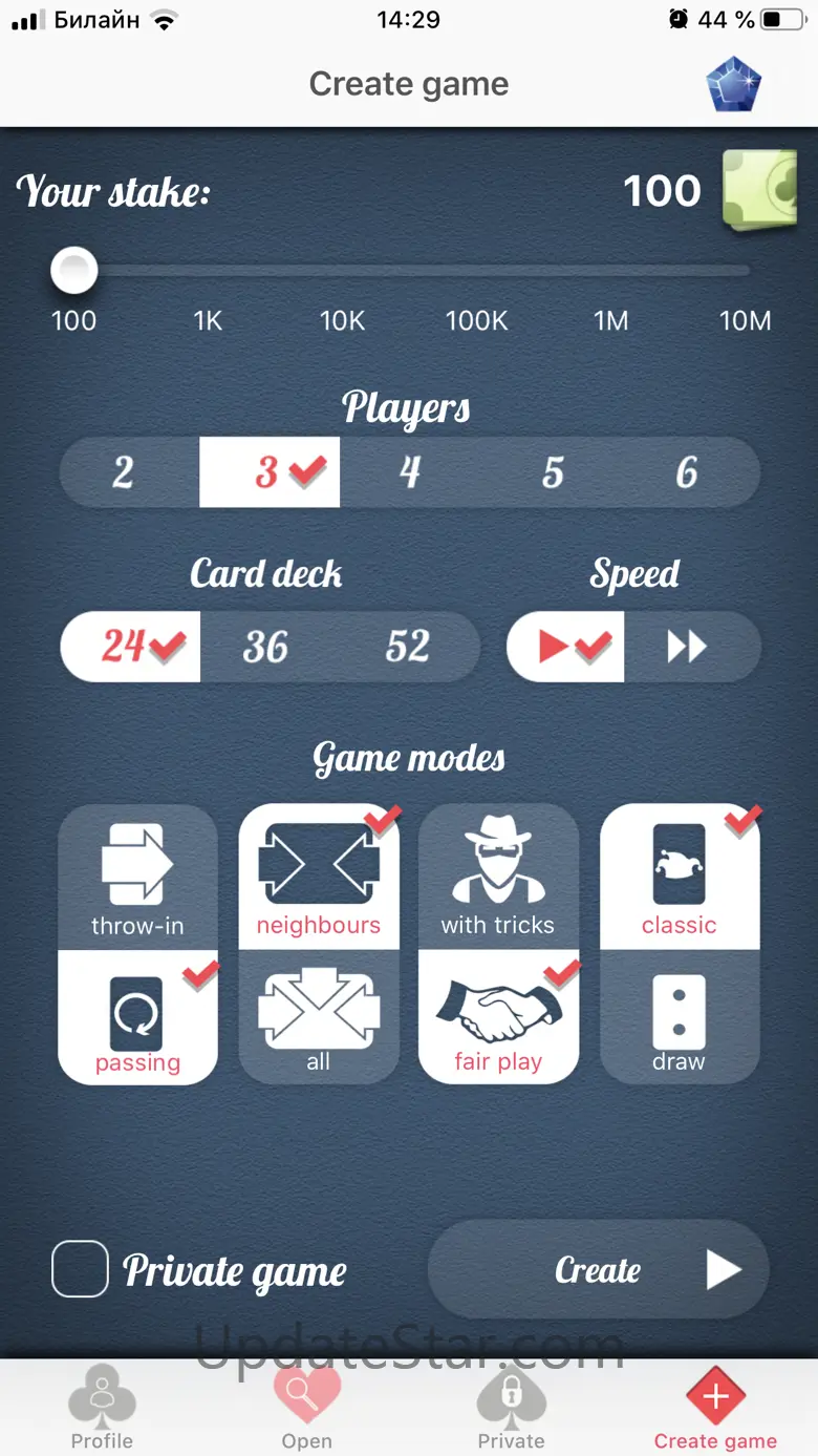 Durak Online card game 1.9.18
