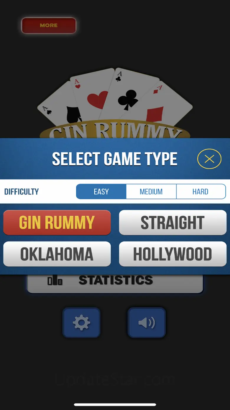 Gin Rummy Card Game Dark 1.17