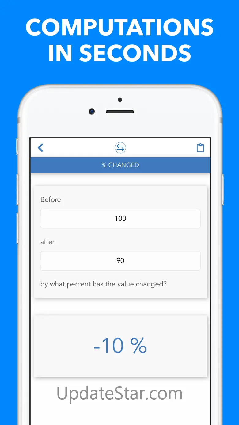 Percentages Calculator 2.0.2