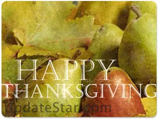 Thanksgiving Blessings Screensaver 2.0