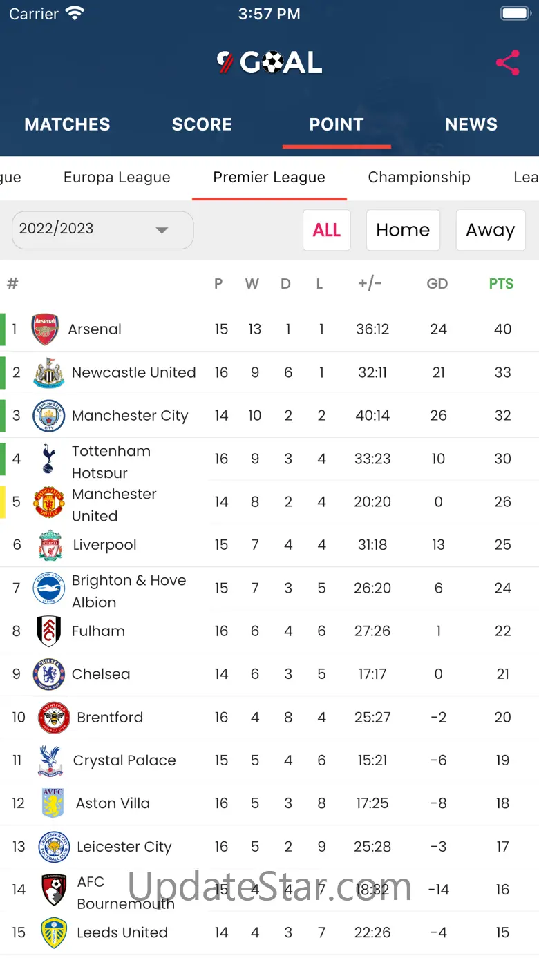 9Goal - Football Live TV 1.6