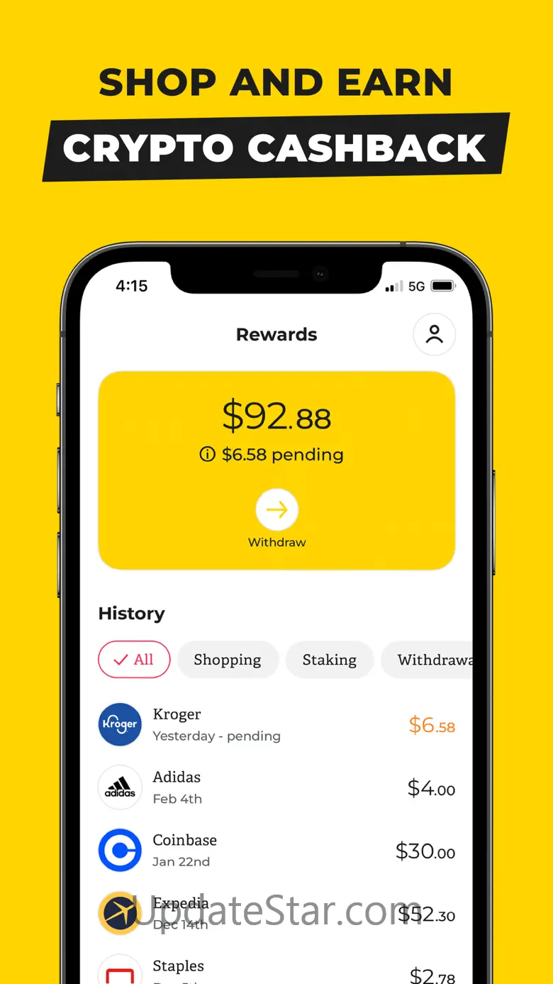 StormX - Shop & Earn Crypto 4.18.7