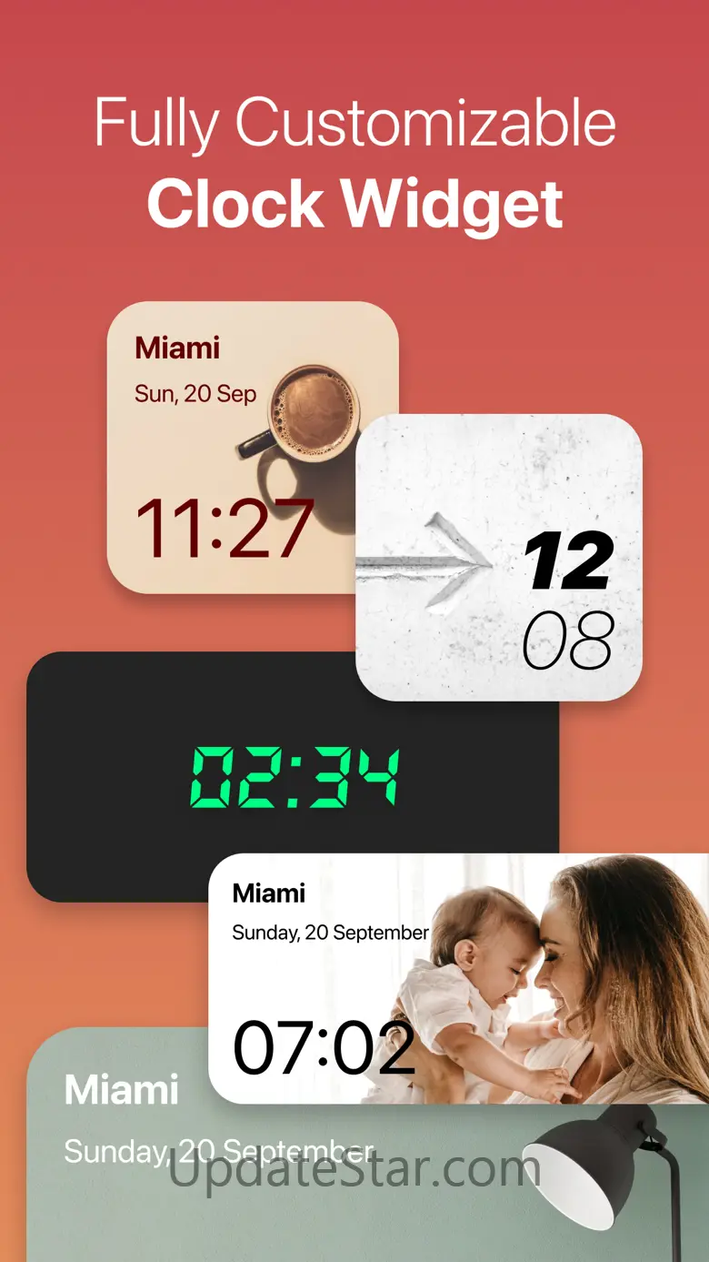 Clock Widget: Custom Clock App 1.5