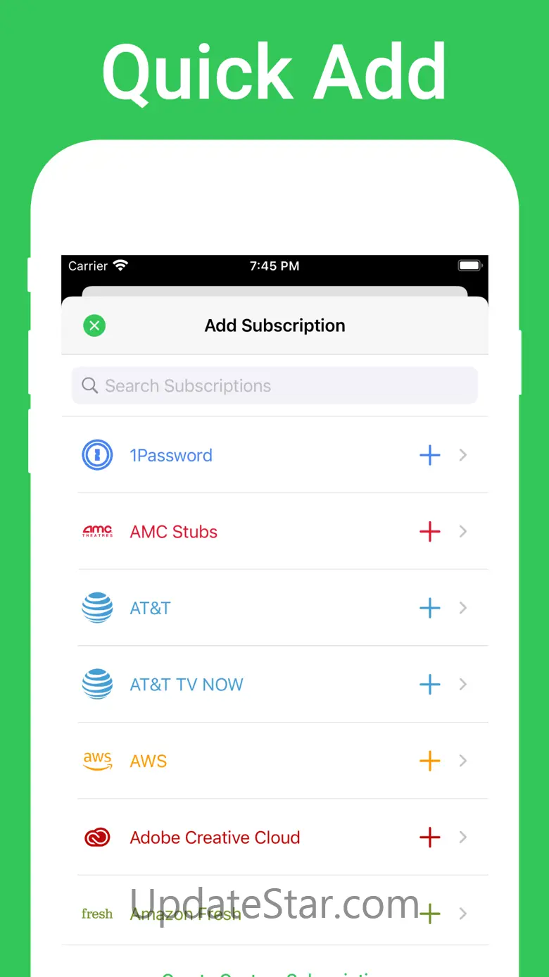 Subscription Manager - Bills 5.0.3