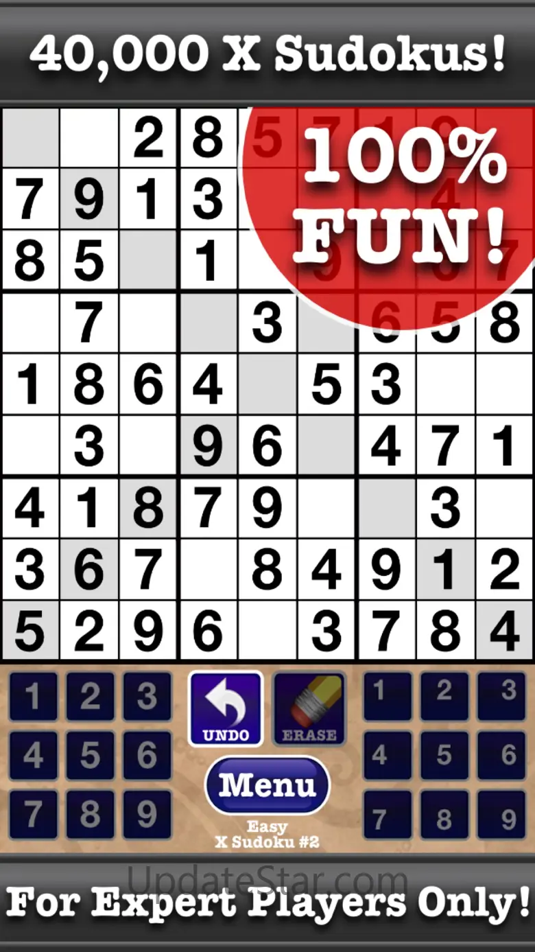 Expert Sudoku Book Stress Free 1.32
