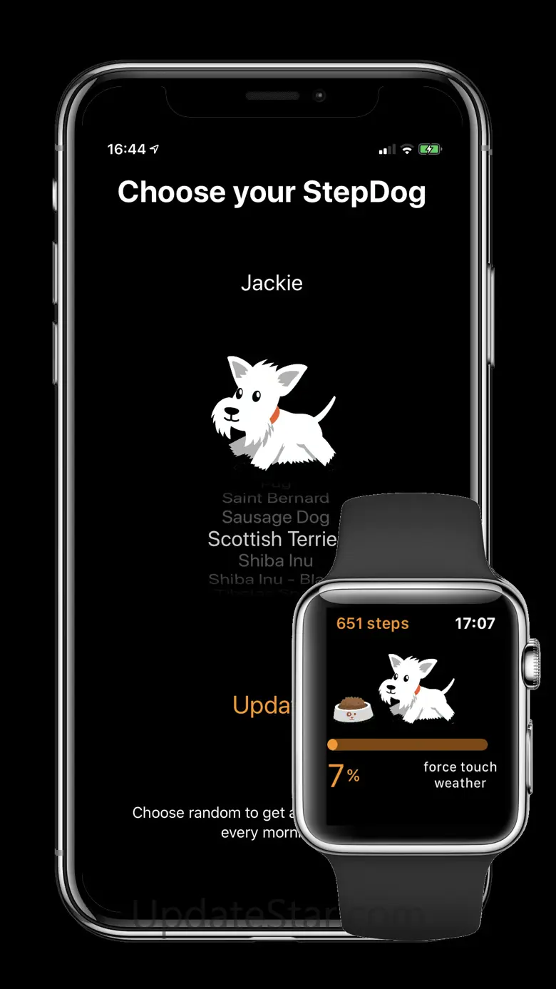 StepDog - Watch Face Dog 11.1