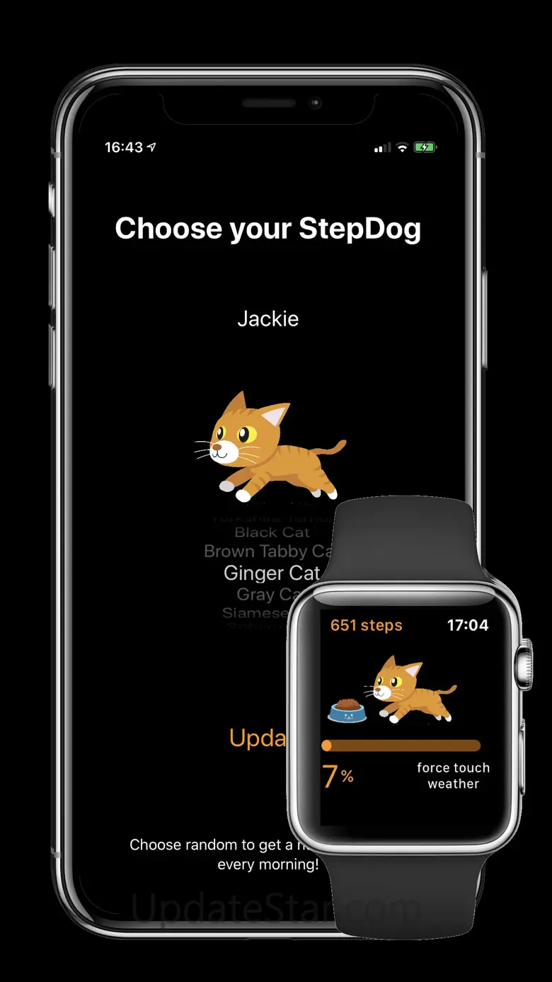 StepDog - Watch Face Dog 11.1