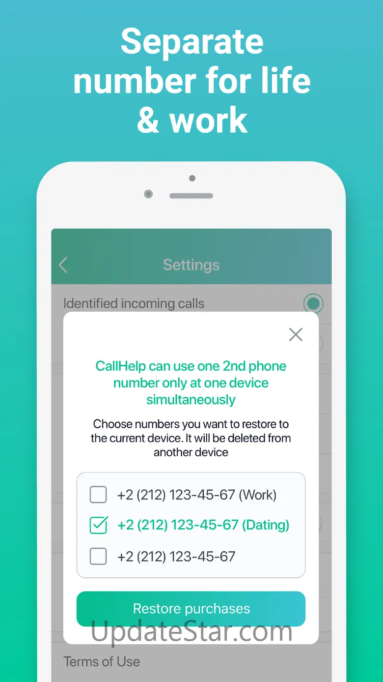 CallHelp: Second Phone Number 3.7.11