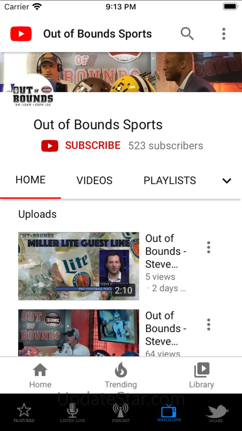 Out of Bounds Radio 5.2.1