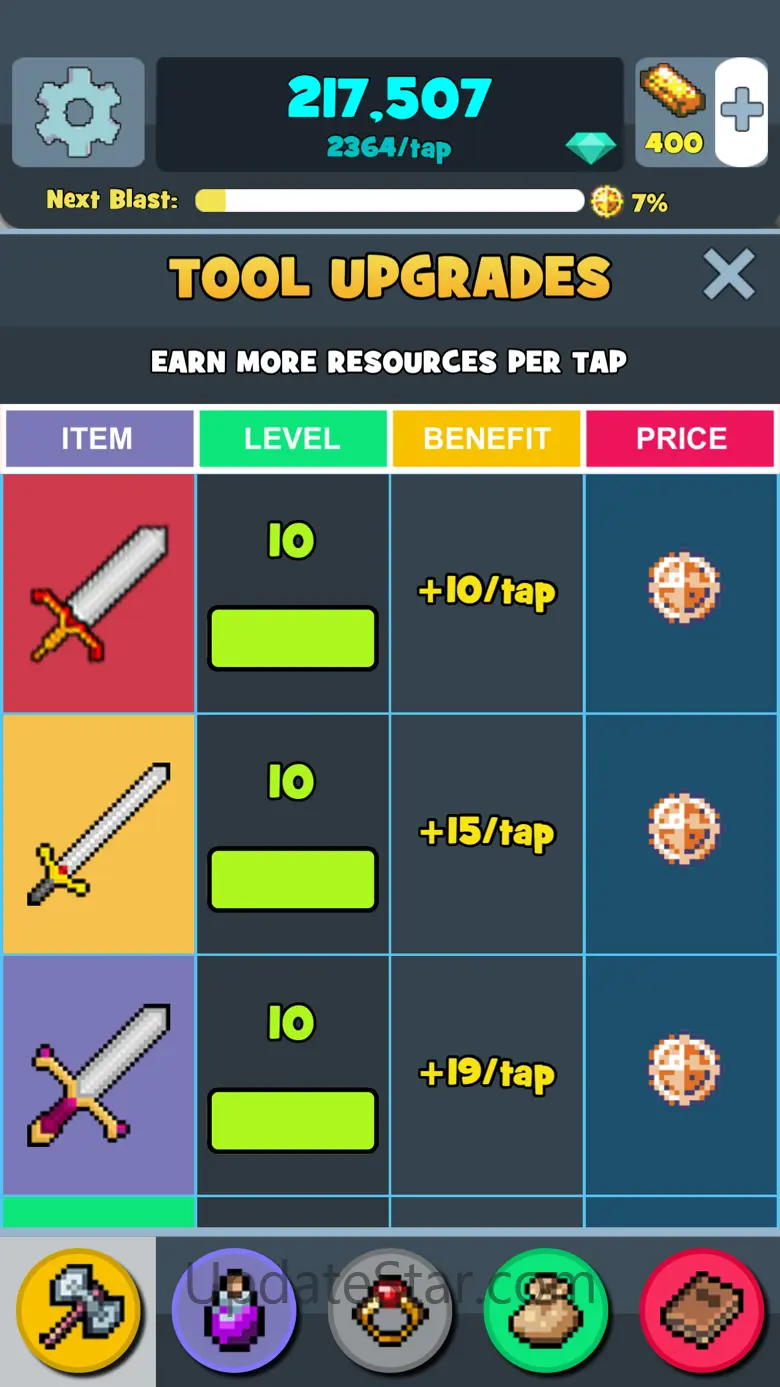 Mine Clicker - Pickaxe Block Mining Idle Games, Clicker Games 1.1