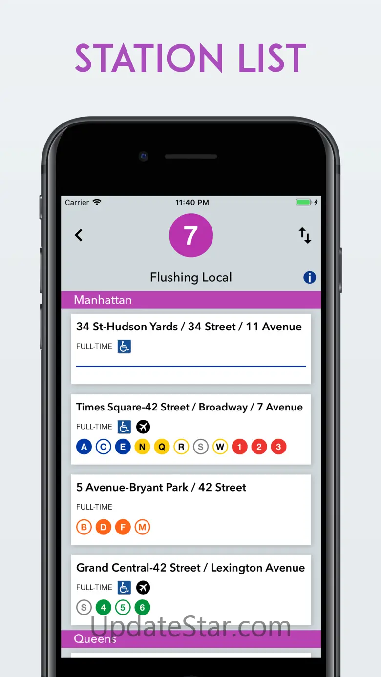 New York Subway Map MTA NYC 2.2024.1