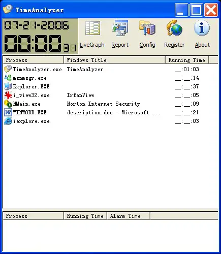 Visual TimeAnalyzer for time tracking 2.0