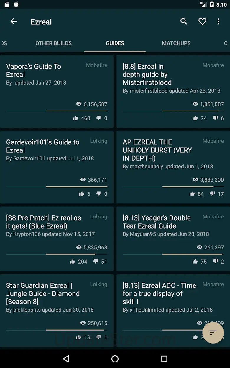 LoL Catalyst: Builds for LoL 1.54.2