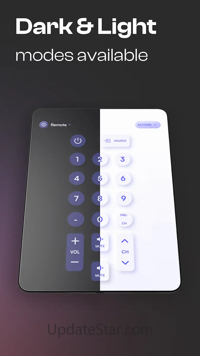Remote Control For Toshiba TVs 9.4.47