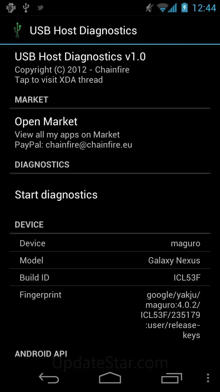 USB Host Diagnostics 1.3
