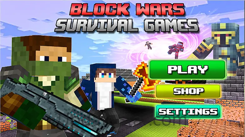 Block Wars Survival Games F1