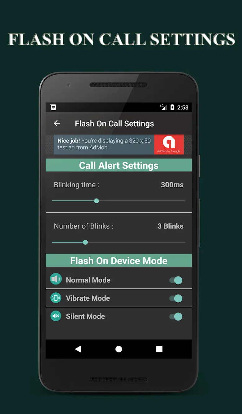 Flash Blinking Alerts: Call 1.6