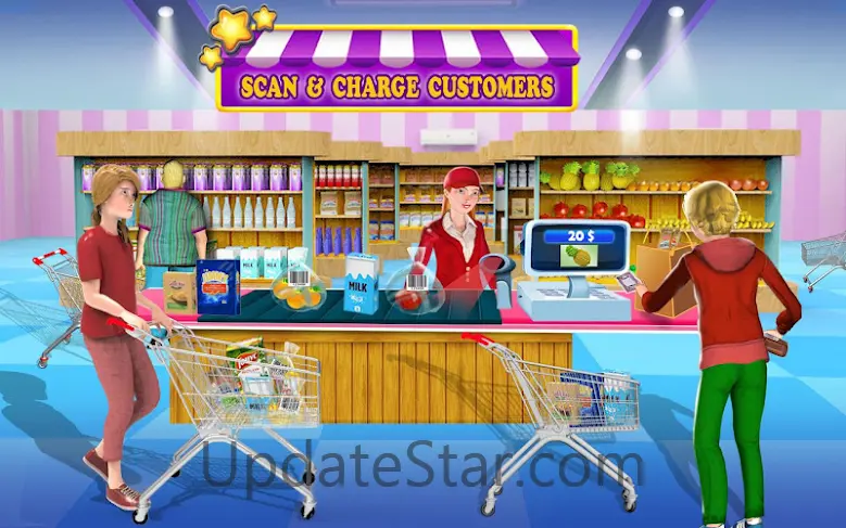 Super Market Cashier Game 5.0