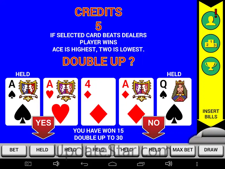 Video Poker Classic Double Up 6.24