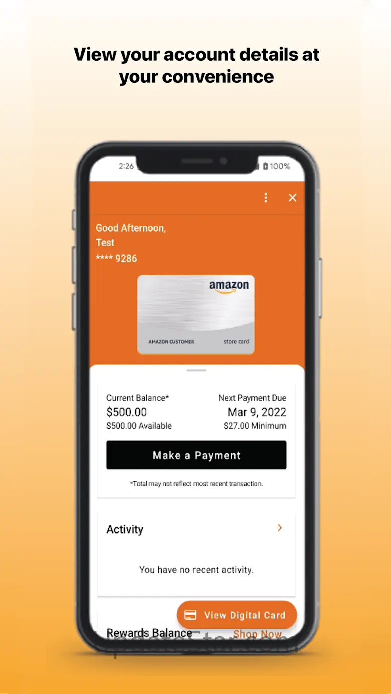 Amazon Store Card 5.1.6