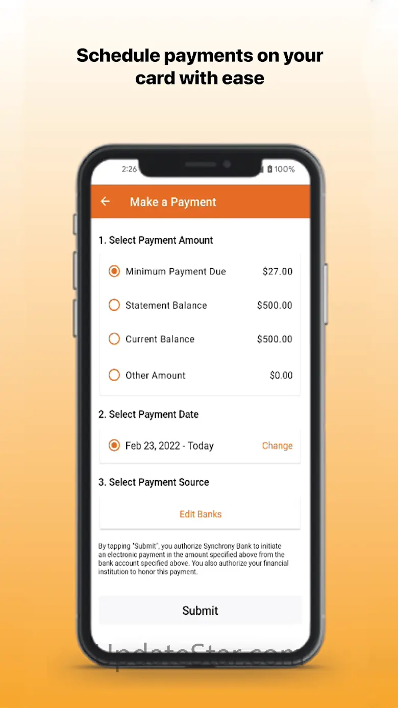 Amazon Store Card 5.1.6