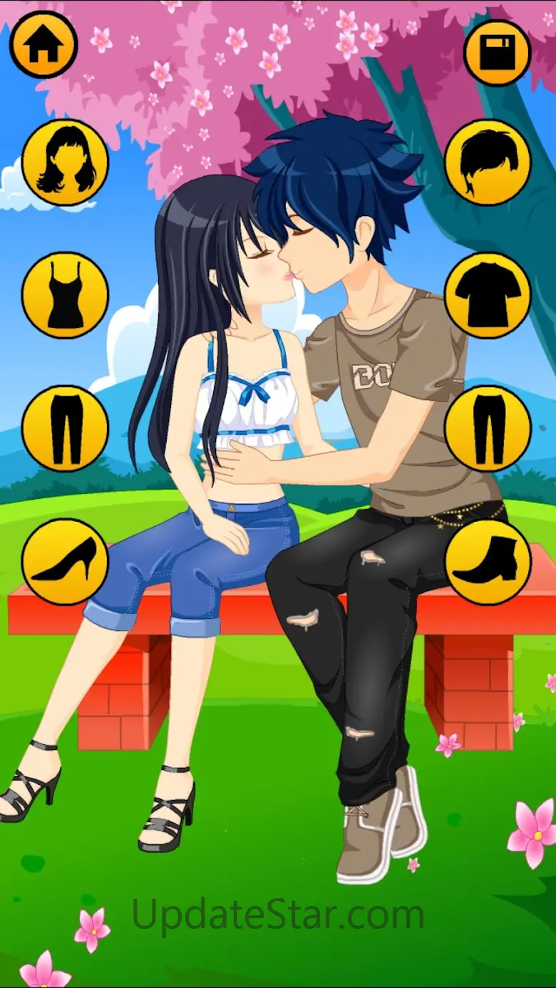 Kissing Dressup For Cute Girls 3.7