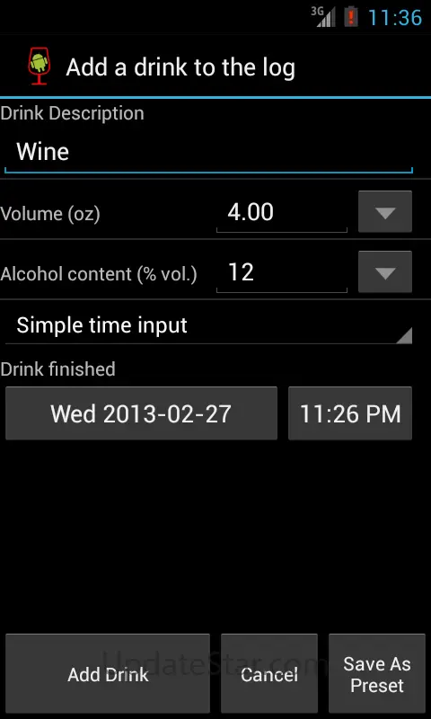 AlcoDroid Alcohol Tracker 2.37.04