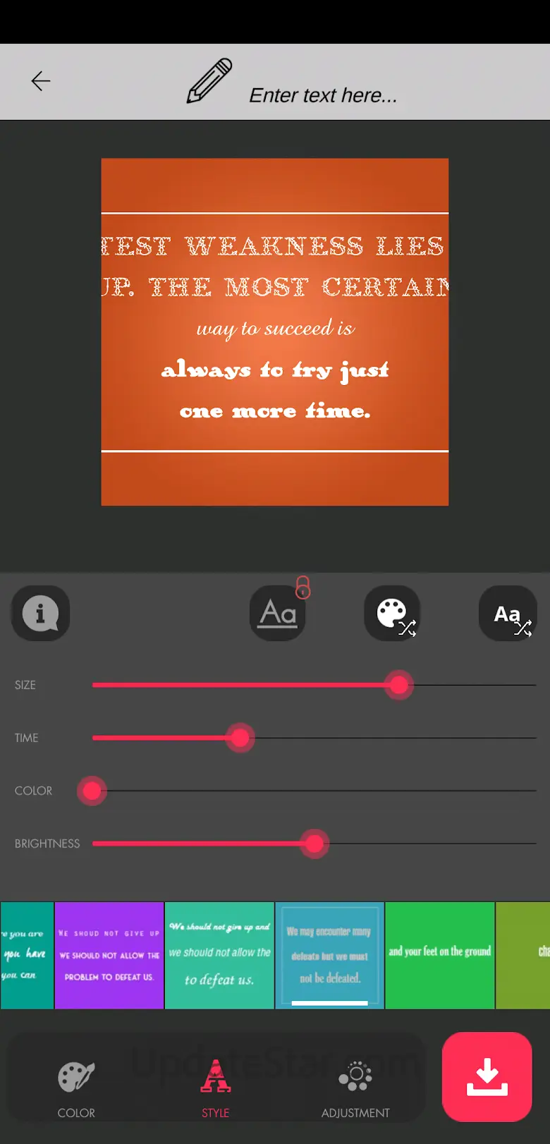 Text Animation Maker 1.032