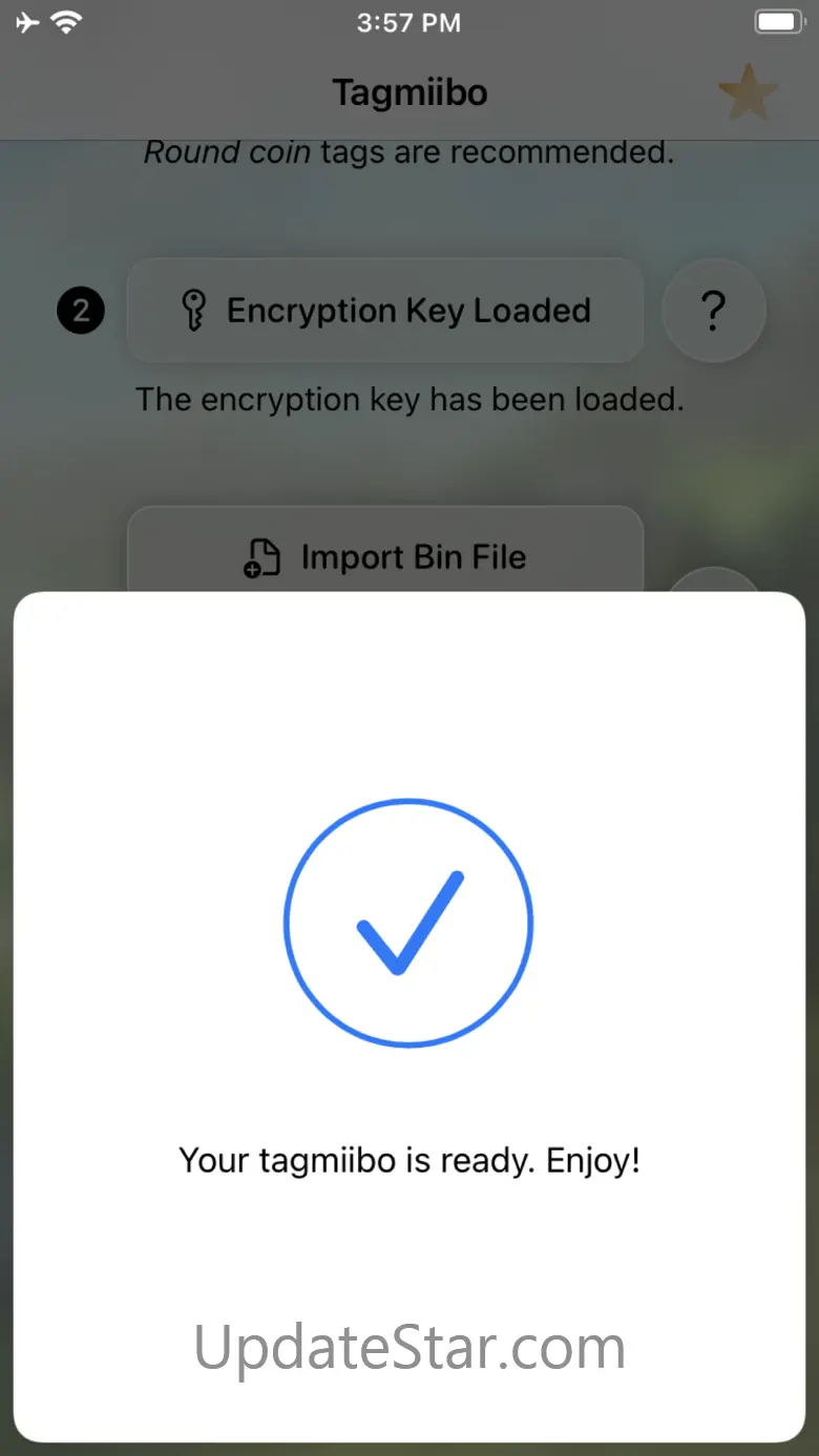 Tagmiibo: Write NFC Tags 9.6