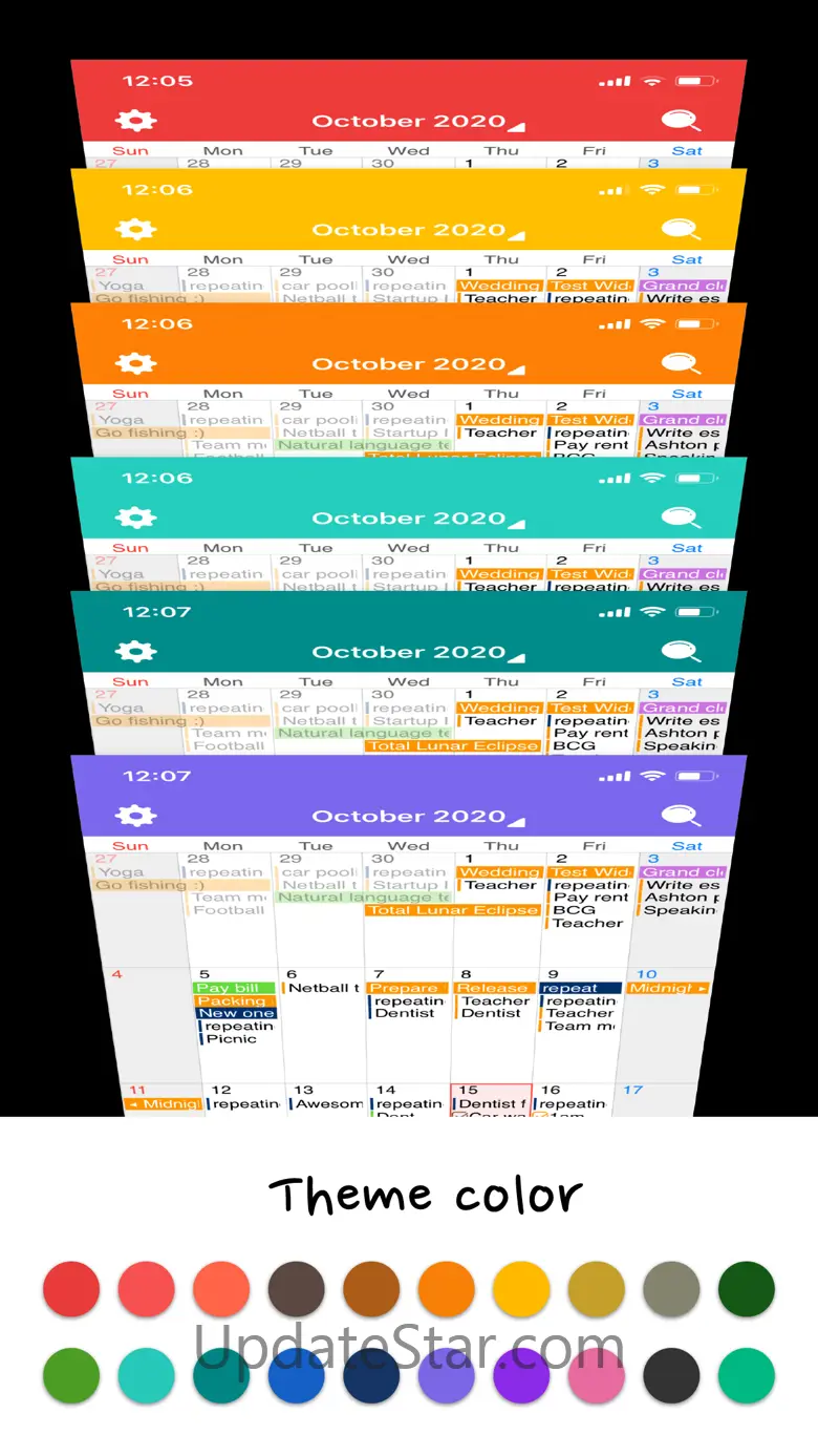 WidgetCal-Calendar Widget 3.4